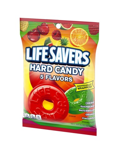 Life Savers Hard Candy 5 Flavors 177g