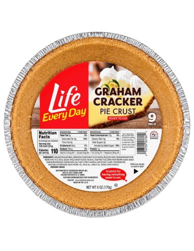 Life Every Day Graham Cracker Pie Crust