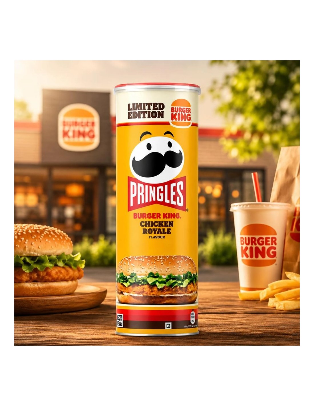 Pringles Burger King Chicken Royale - Edición Limitada | Pop's America
