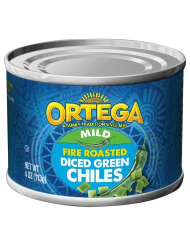 Ortega Mild Fire Roasted Diced Green Chiles