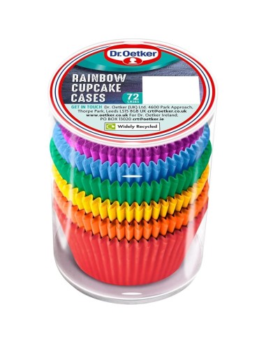 Dr. Oetker Rainbow Cupcake Cases