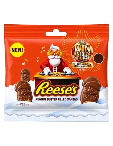 Reese's Peanut Butter Filled Santas