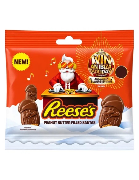 Reese's Peanut Butter Filled Santas