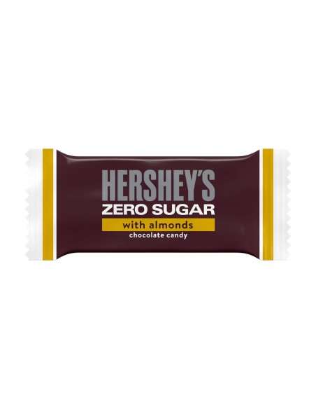 Hershey's Chocolate with Almonds Zero Sugar - Chocolat aux Amandes | Pop's America