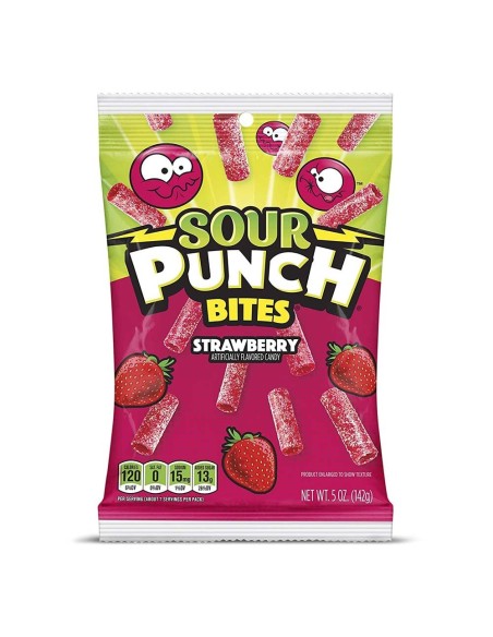Sour Punch Bites Fresa