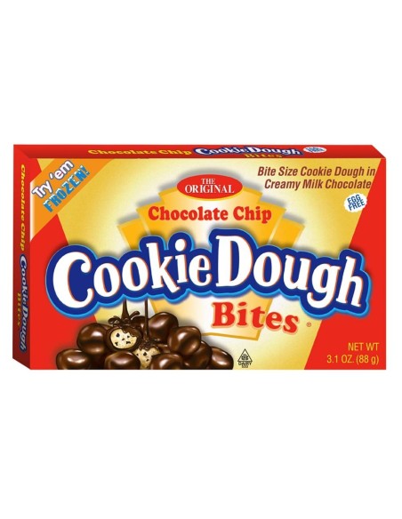 Bocaditos de masa para galletas con chispas de chocolate