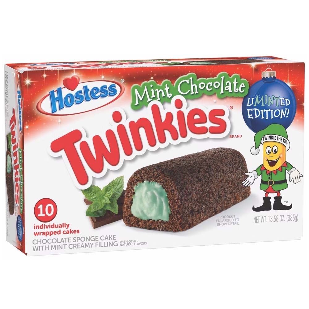 Hostess Twinkies Mint Chocolate