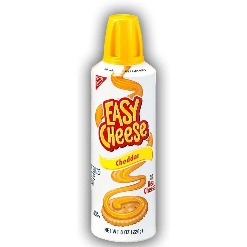 Kraft Easy Cheese Cheddar Spray