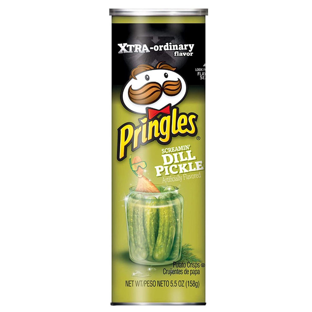 Pringles Extreme Dill Pickle