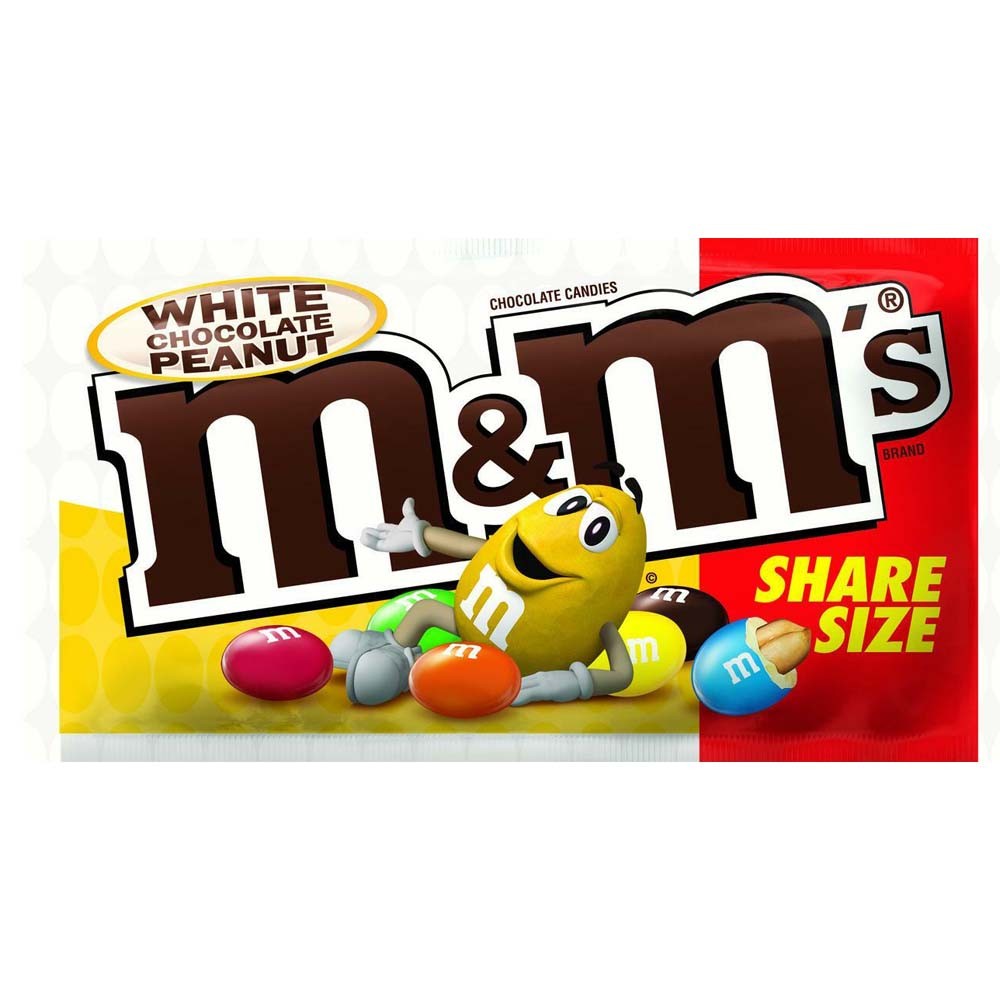M&M's White Chocolate Peanut Share Size