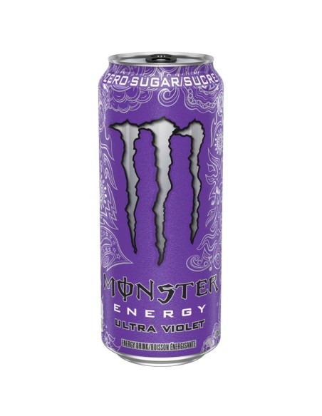 Monster Energy Ultravioleta Cero Azúcar