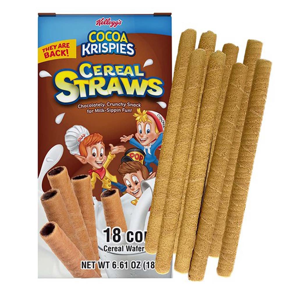 Kellogg's Cocoa Krispies Cereal Straws