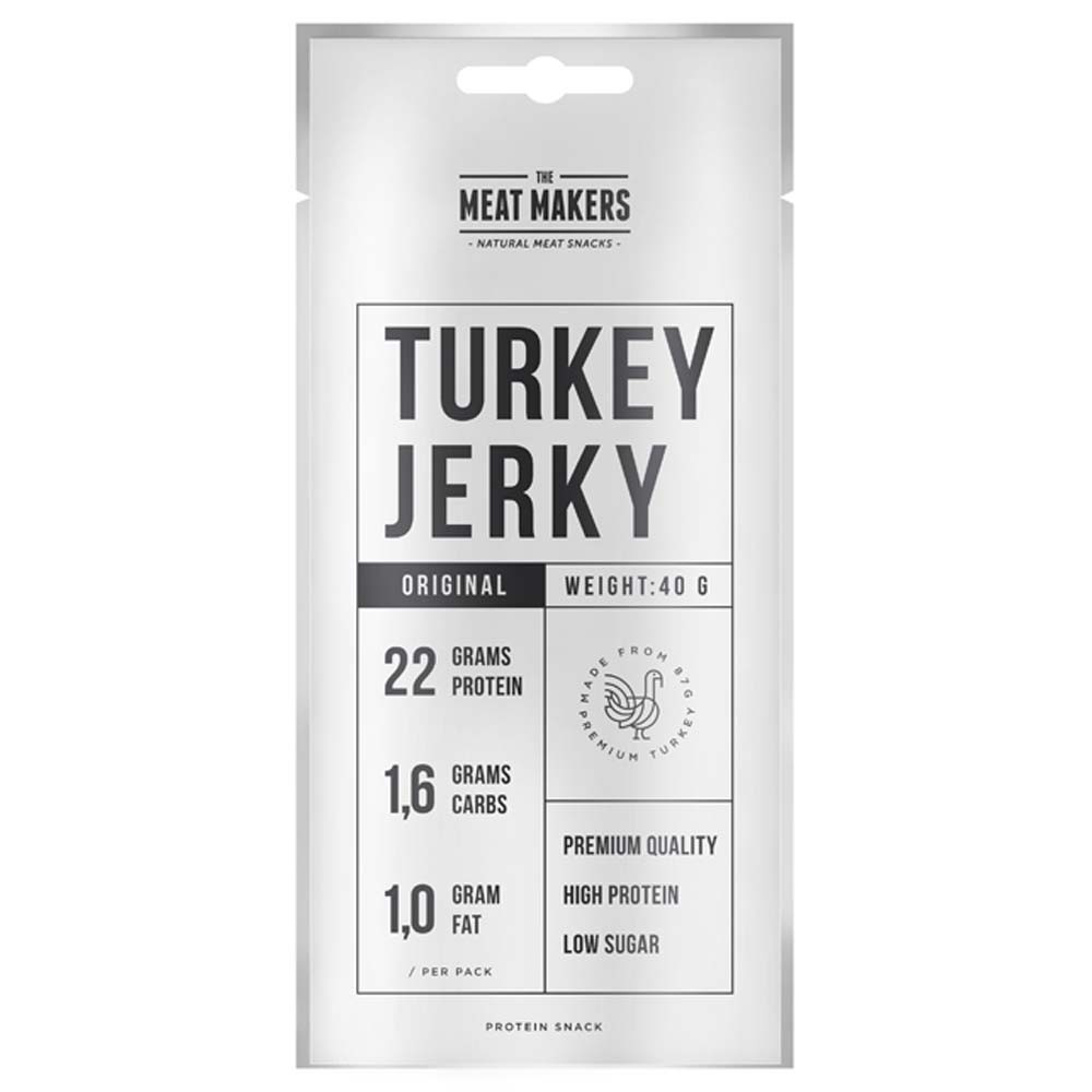 The Meat Makers Turkey Jerky Original