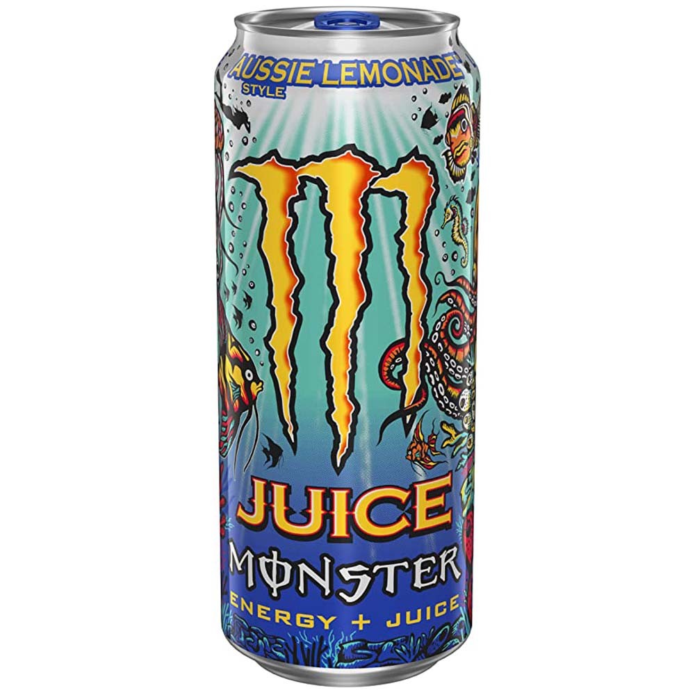 Limonada al estilo australiano con jugo Monster Energy