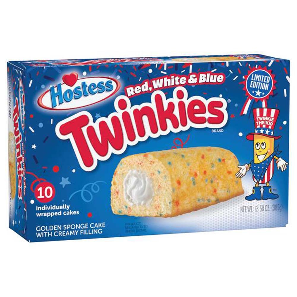 Hostess Twinkies Red White & Blue