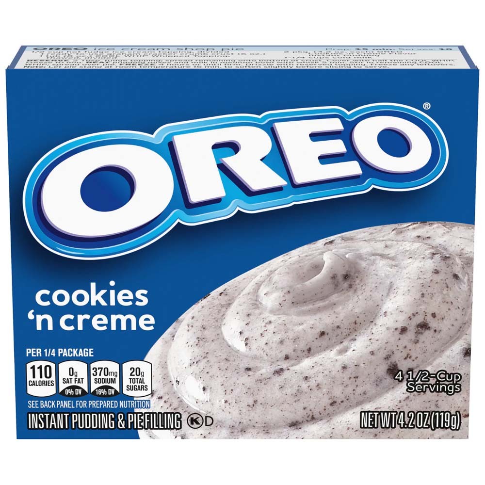 Jell-O Pudding Oreo Cookies 'n Cream