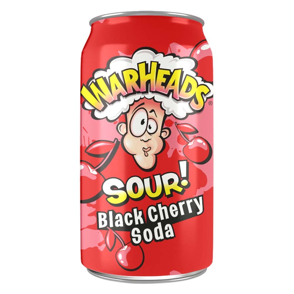 Warheads Sour Soda Black Cherry