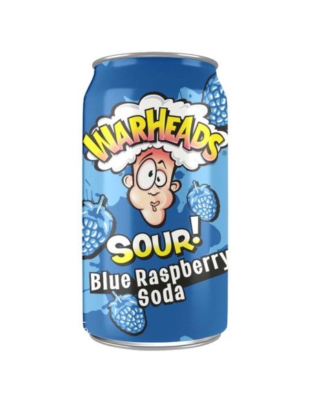 Warheads Soda Frambuesa Azul