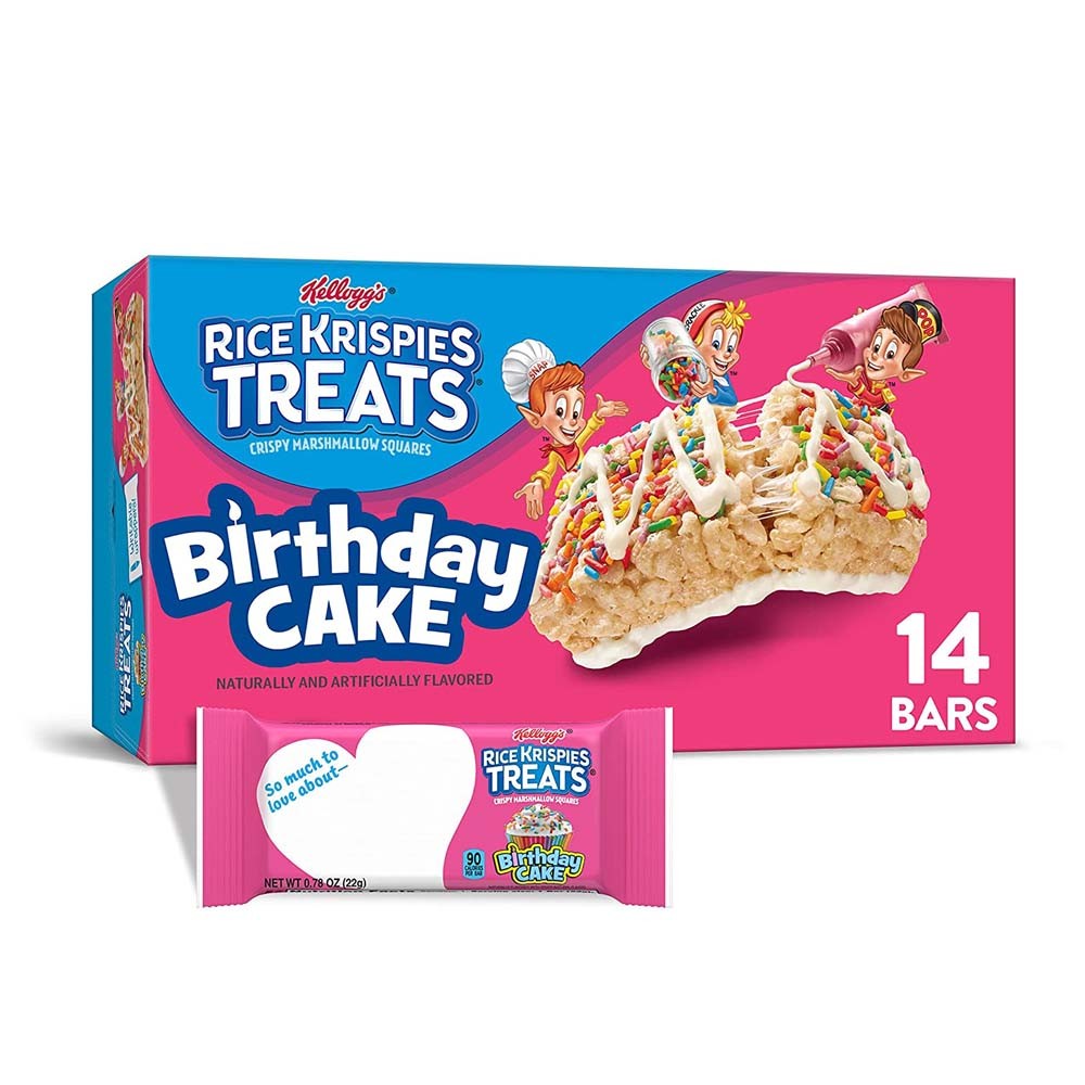 Kellogg's Rice Krispies Treats Birthday Cake