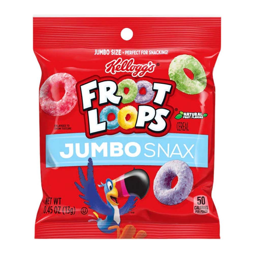 Kellogg's Froot Loops Jumbo Snax