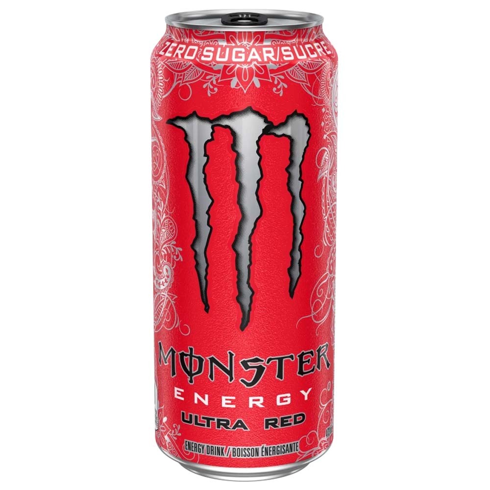 Monster Energy Ultra Red Zero Sugar