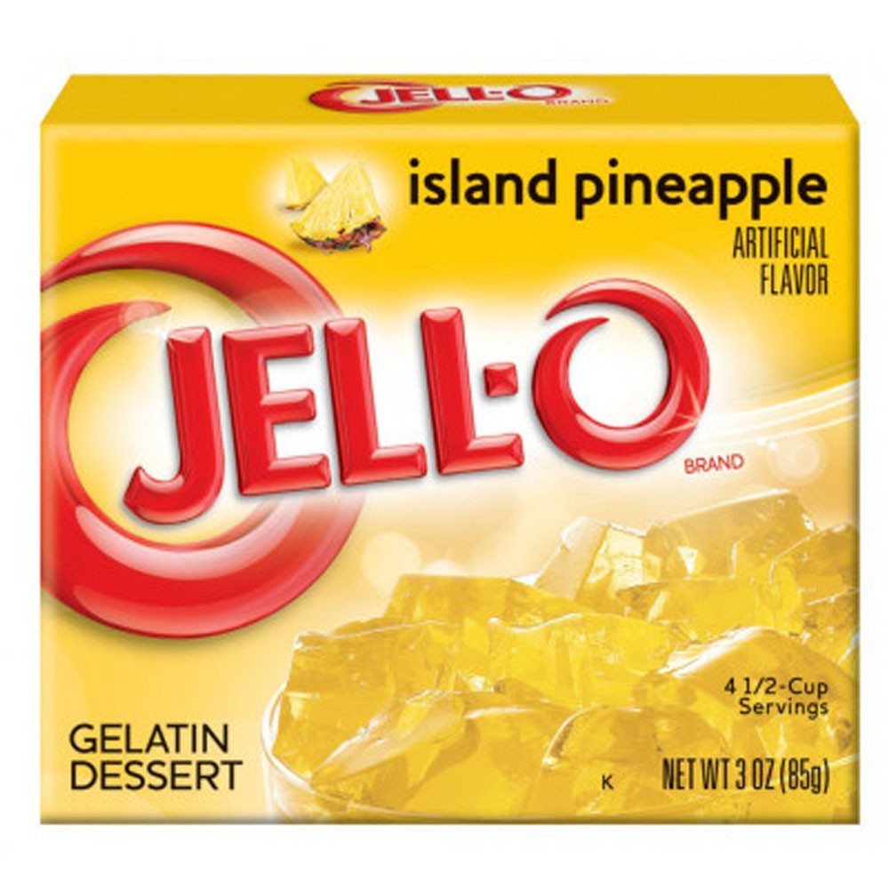 Jell-O Jelly Island Pineapple