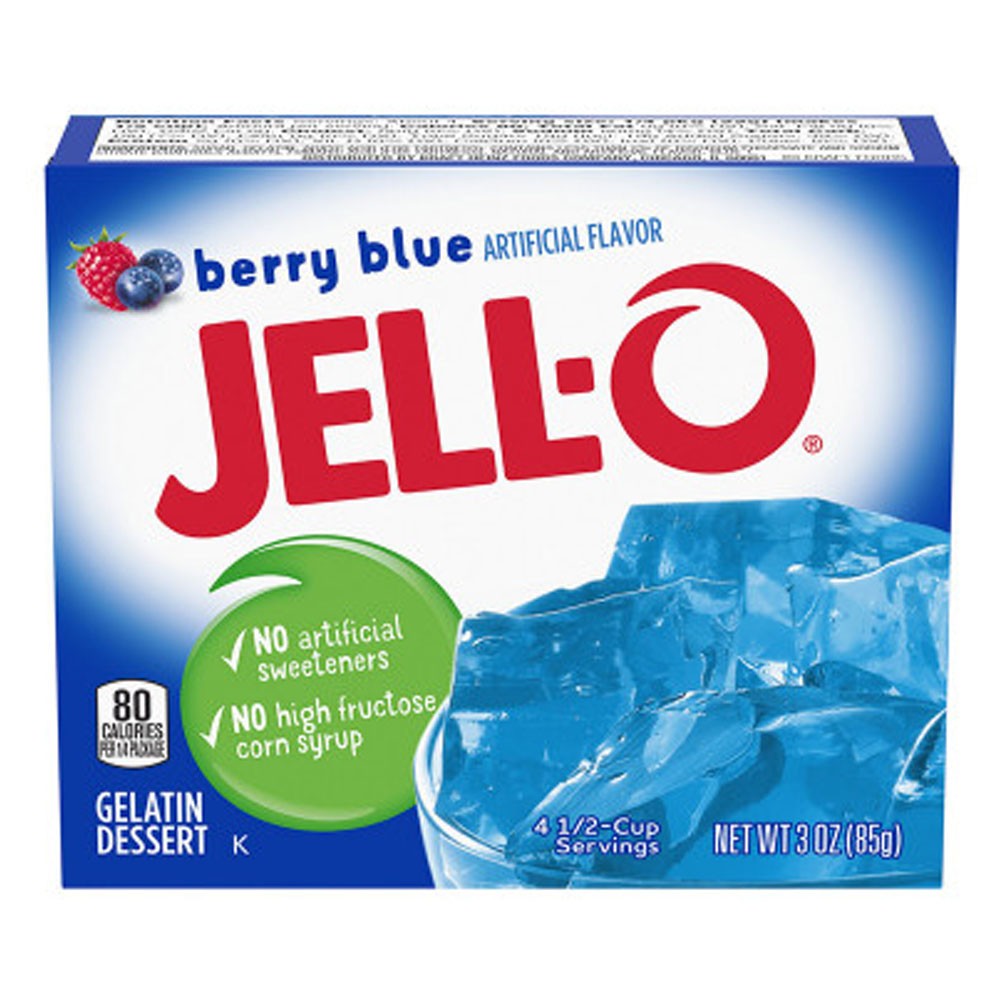 Jell-O Gelée Berry Blue