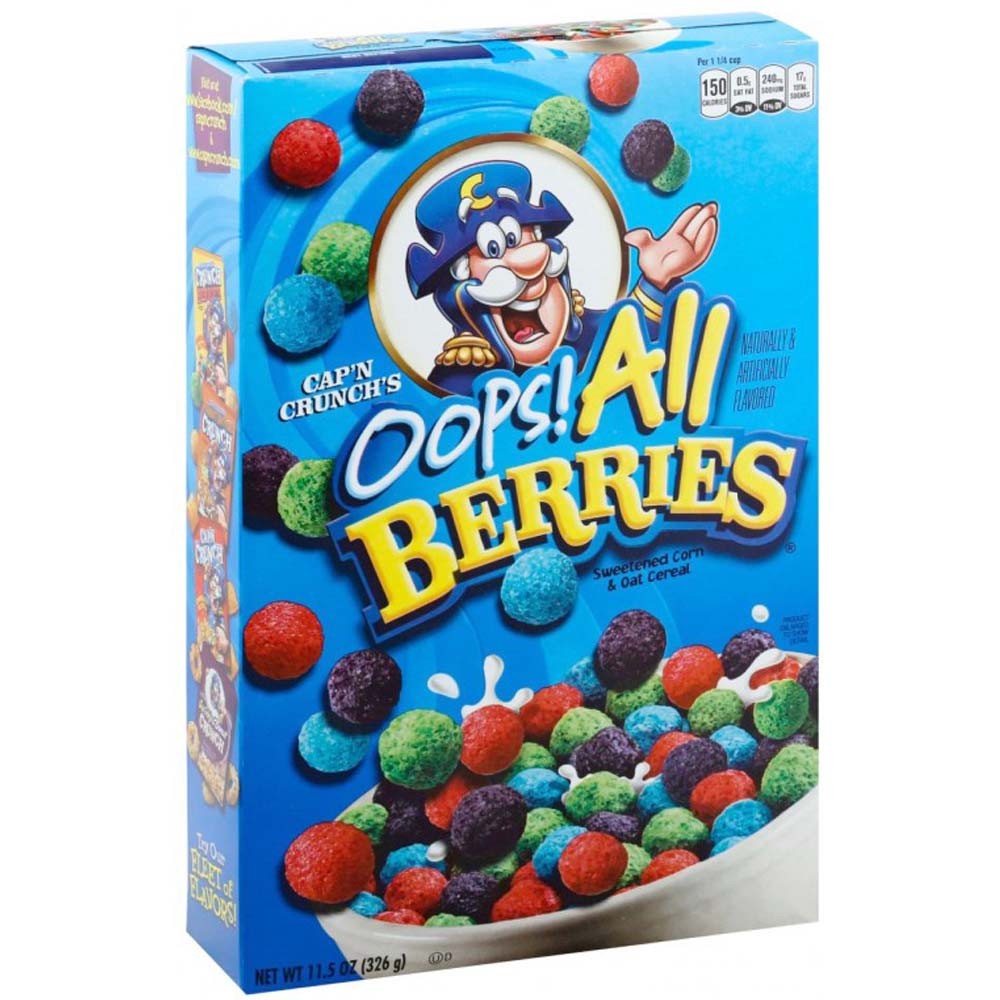 Cap'n Crunch's Oops! All Berries