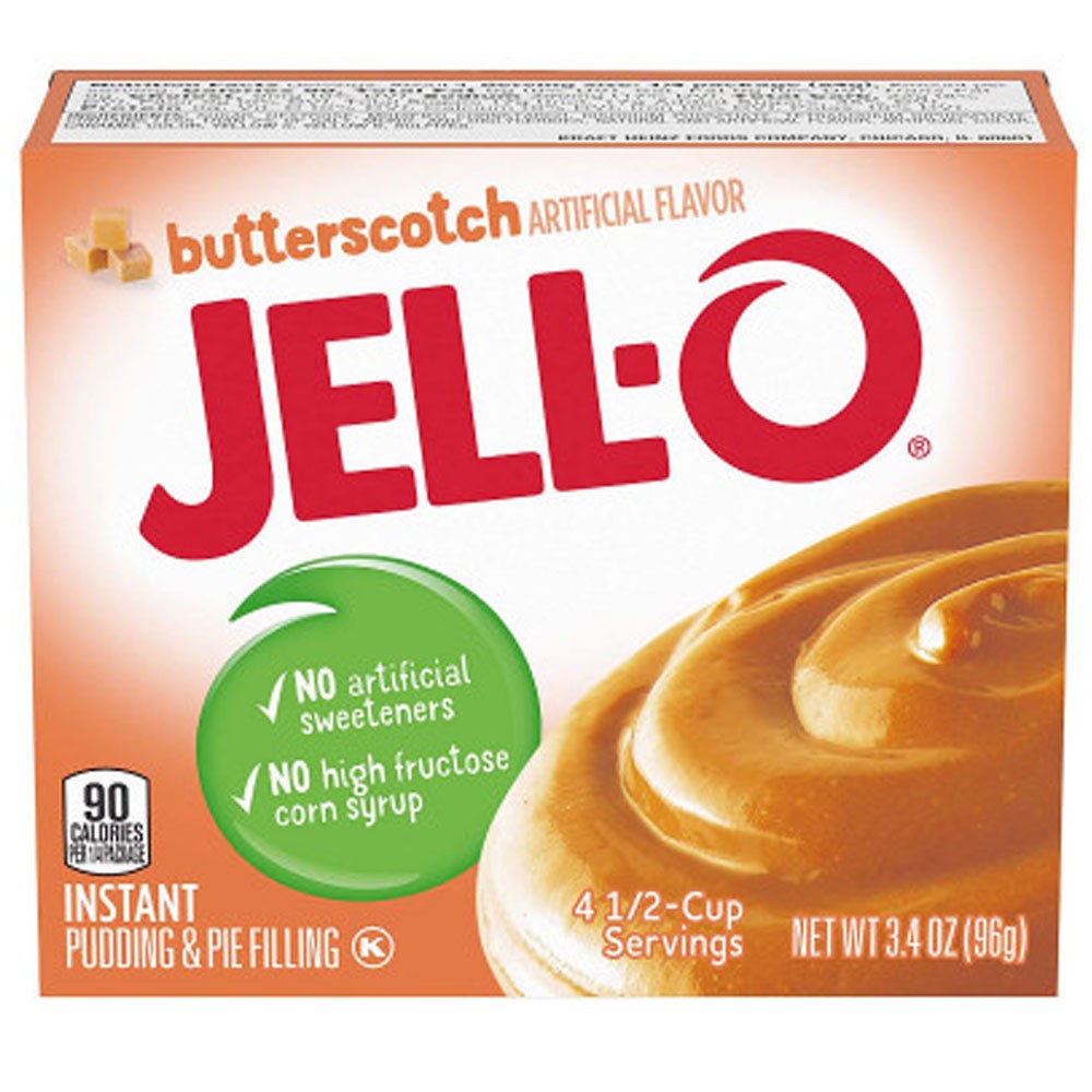 Jell-O Pudding Caramel Butterscotch