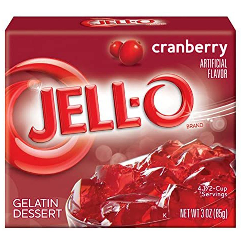 Jell-O Cranberry Jelly