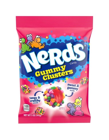 Nerds Gummy Clusters Frutas 141g