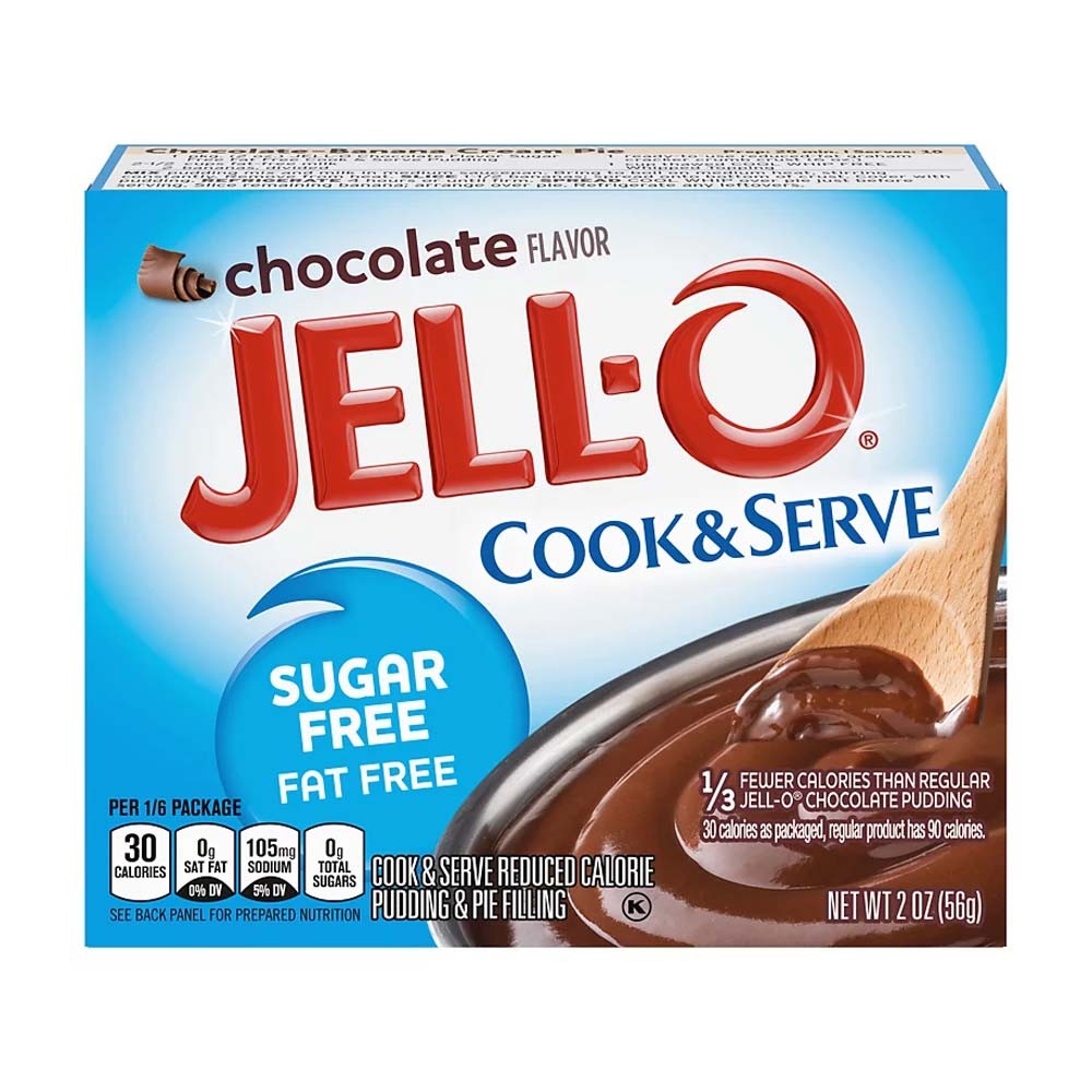 Jell-O Cook & Serve Chocolate Sugar Free