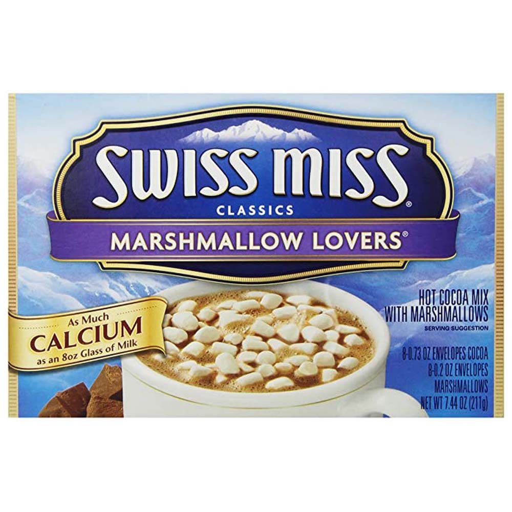 Swiss Miss Marshmallow Lovers Chocolat Chaud