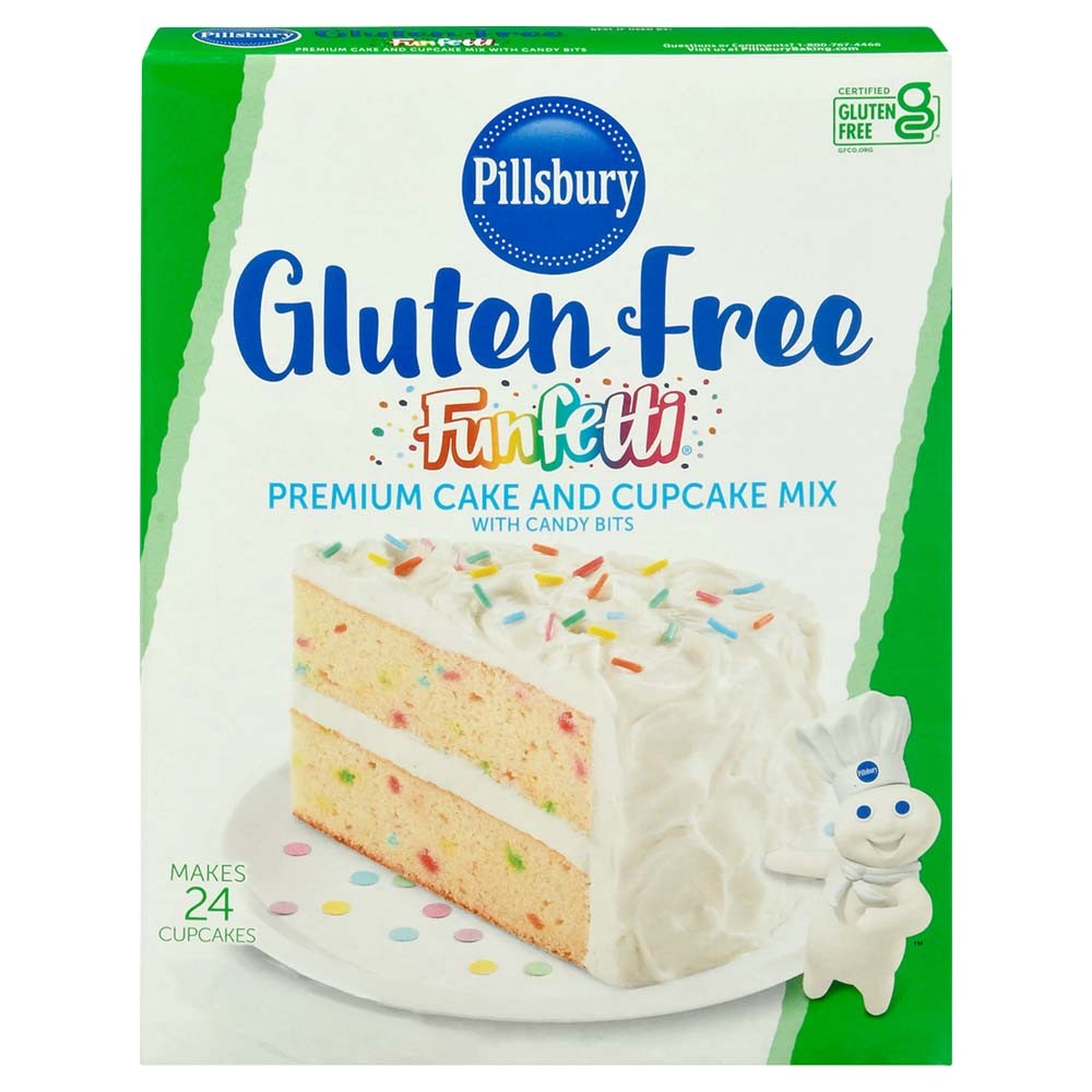 Pillsbury Funfetti Gluten Free Premium Cake & Cupcake Mix