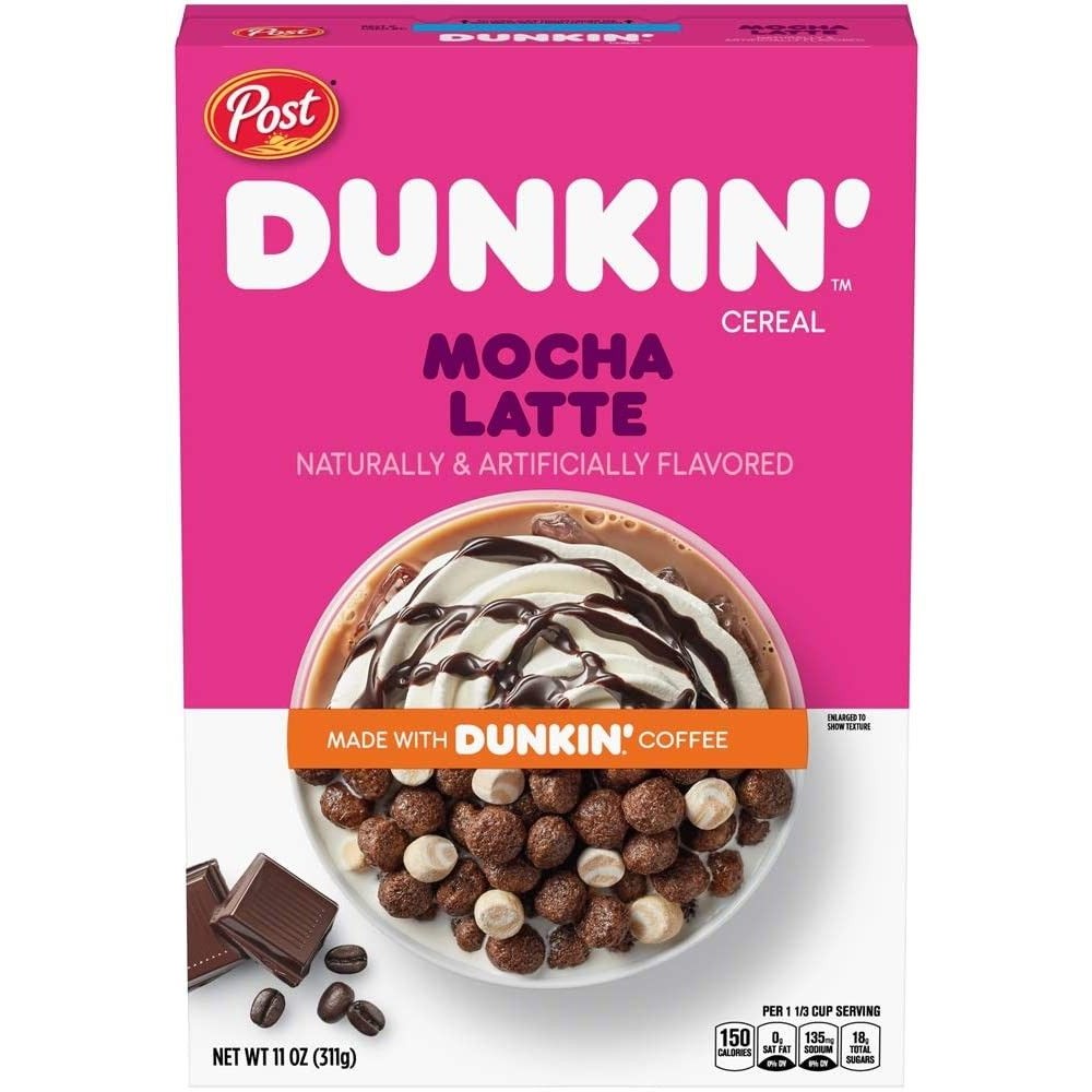 Céréales Dunkin Mocha Latte