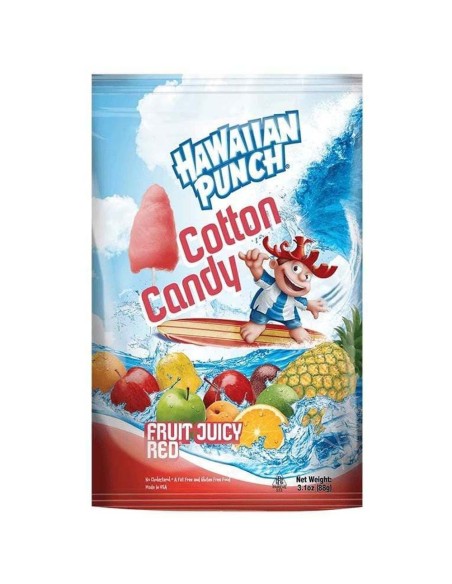 Hawaiian Punch Cotton Candy Fruit Juicy Red