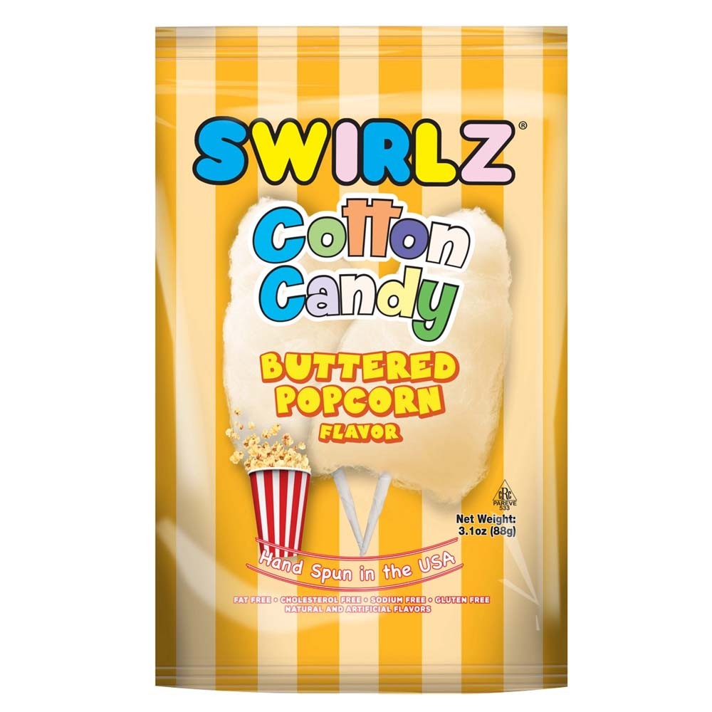 Swirlz Cotton Candy Buttered Popcorn