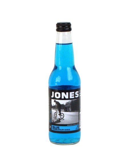 Refresco de chicle azul Jones