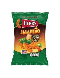 Herr's Jalapeño Cheese Curls 198g