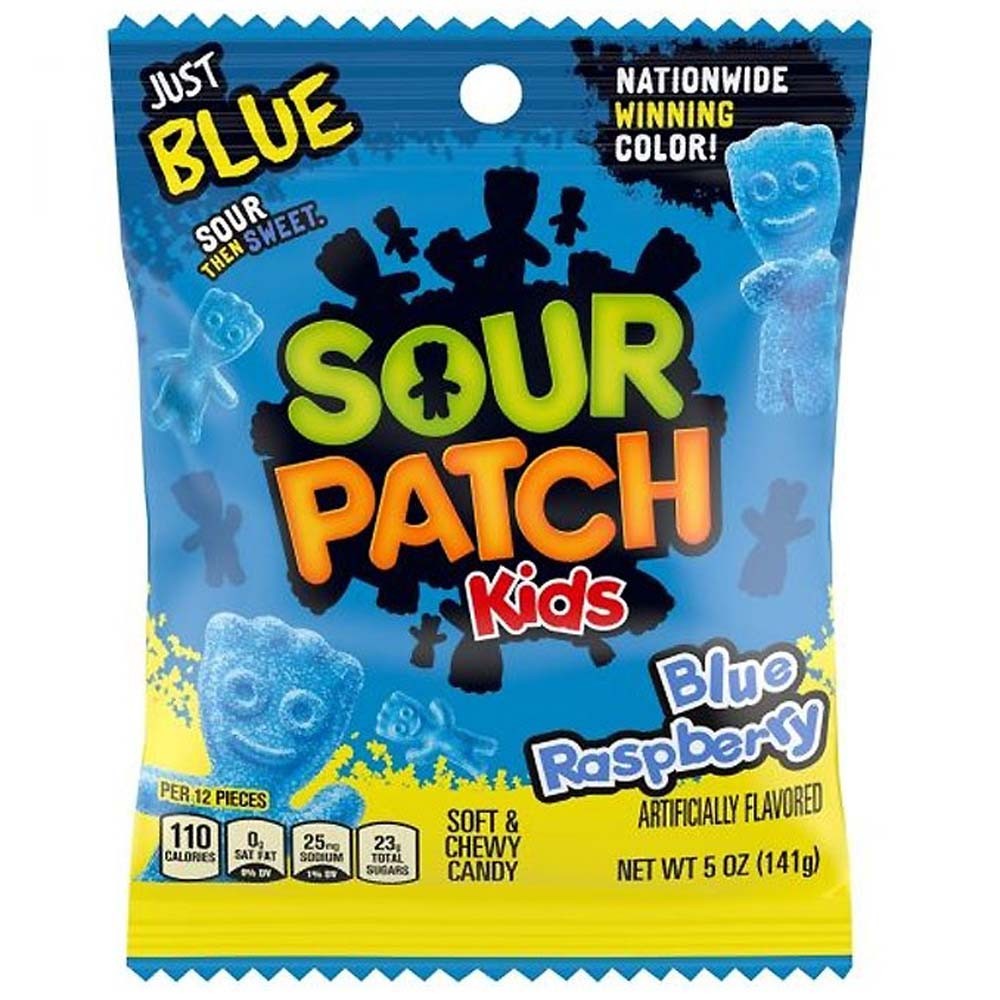 Sour Patch Kids Blu Lampone