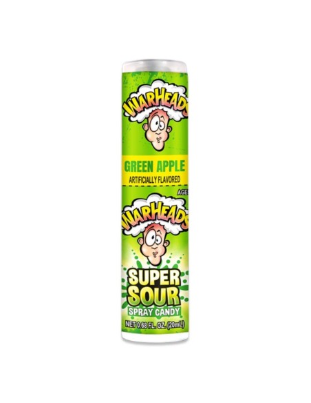 Warheads Super Sour Spray Green Apple