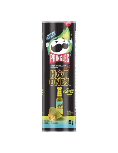 Pringles Hot Ones Los Calientes Green