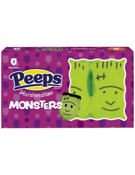 Peeps Marshmallow Monsters x3