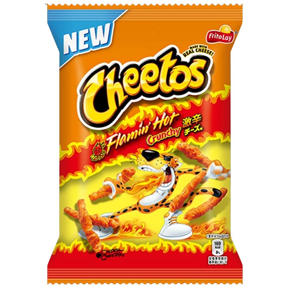 Cheetos Crunchy Flamin Hot Japan