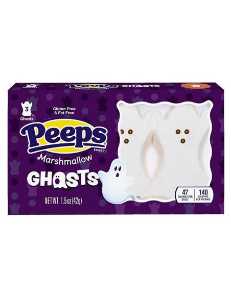 Fantasmas de malvavisco Peeps x3