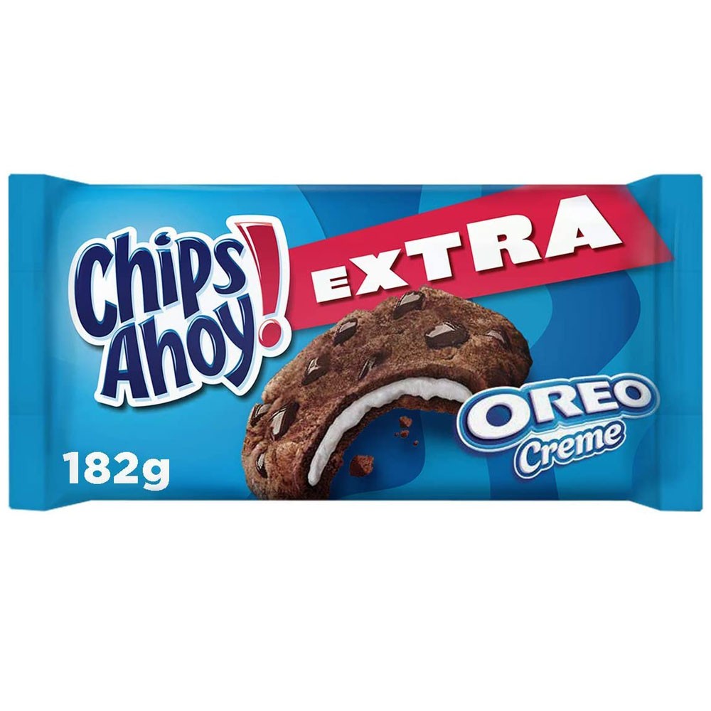 Oreo Cookies Creme Chips Ahoy