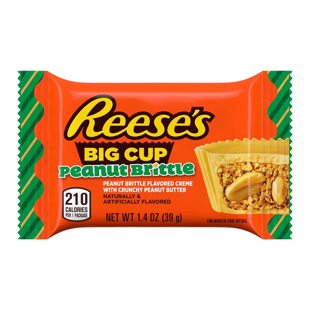 Reese's Christmas Big Cup Peanut Brittle