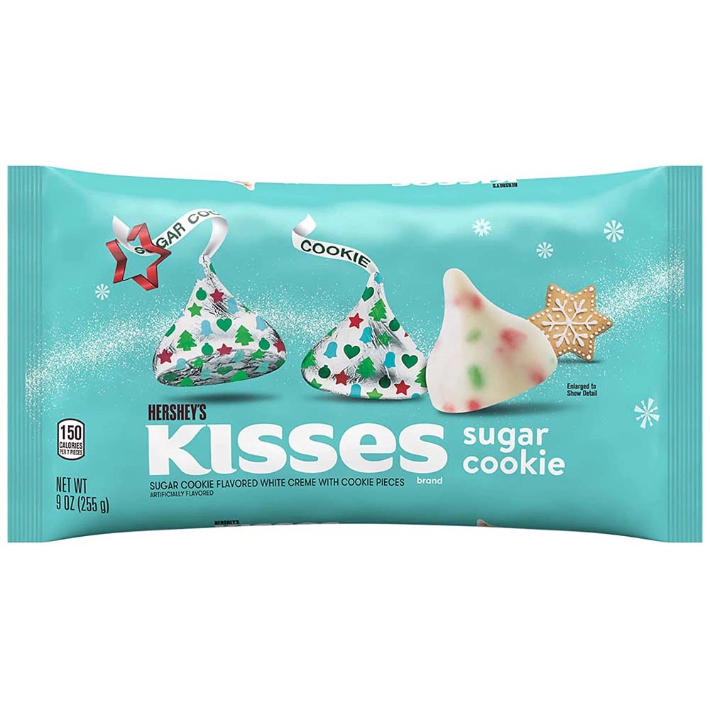 Hershey's Christmas Kisses Sugar Cookie