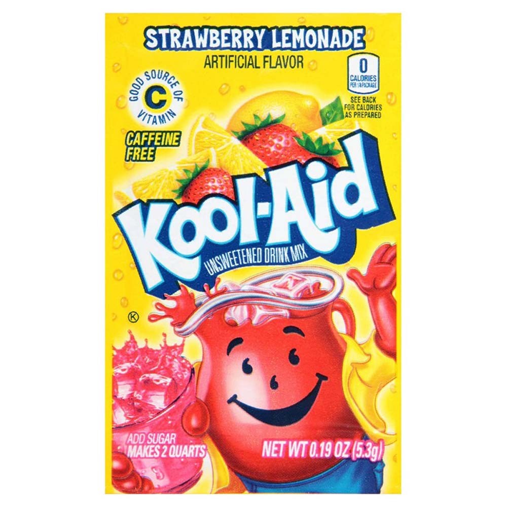 Bolsa de limonada de fresa Kool-Aid