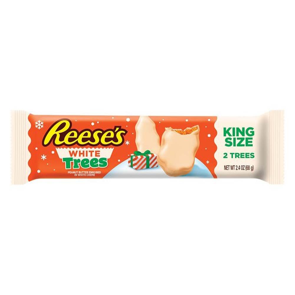 Reese's Peanut Butter White Chocolate Trees King Size